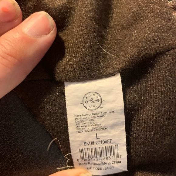 #1237 dog bomber jacket size large - Picture 3 of 3